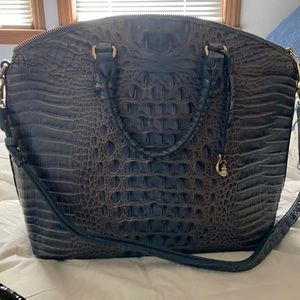Authentic Brahmin indigo bag